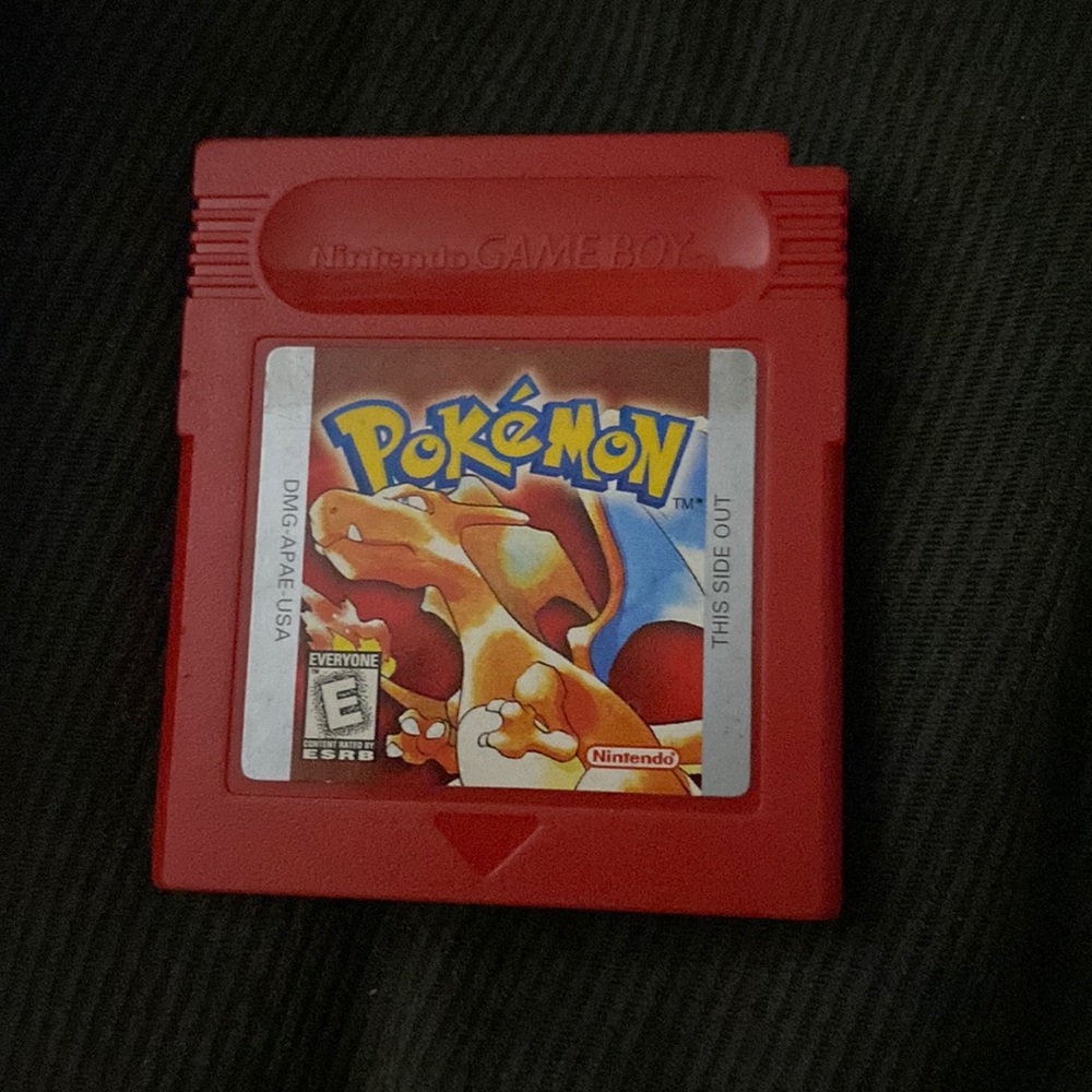 Pokémon Red for Gameboy
